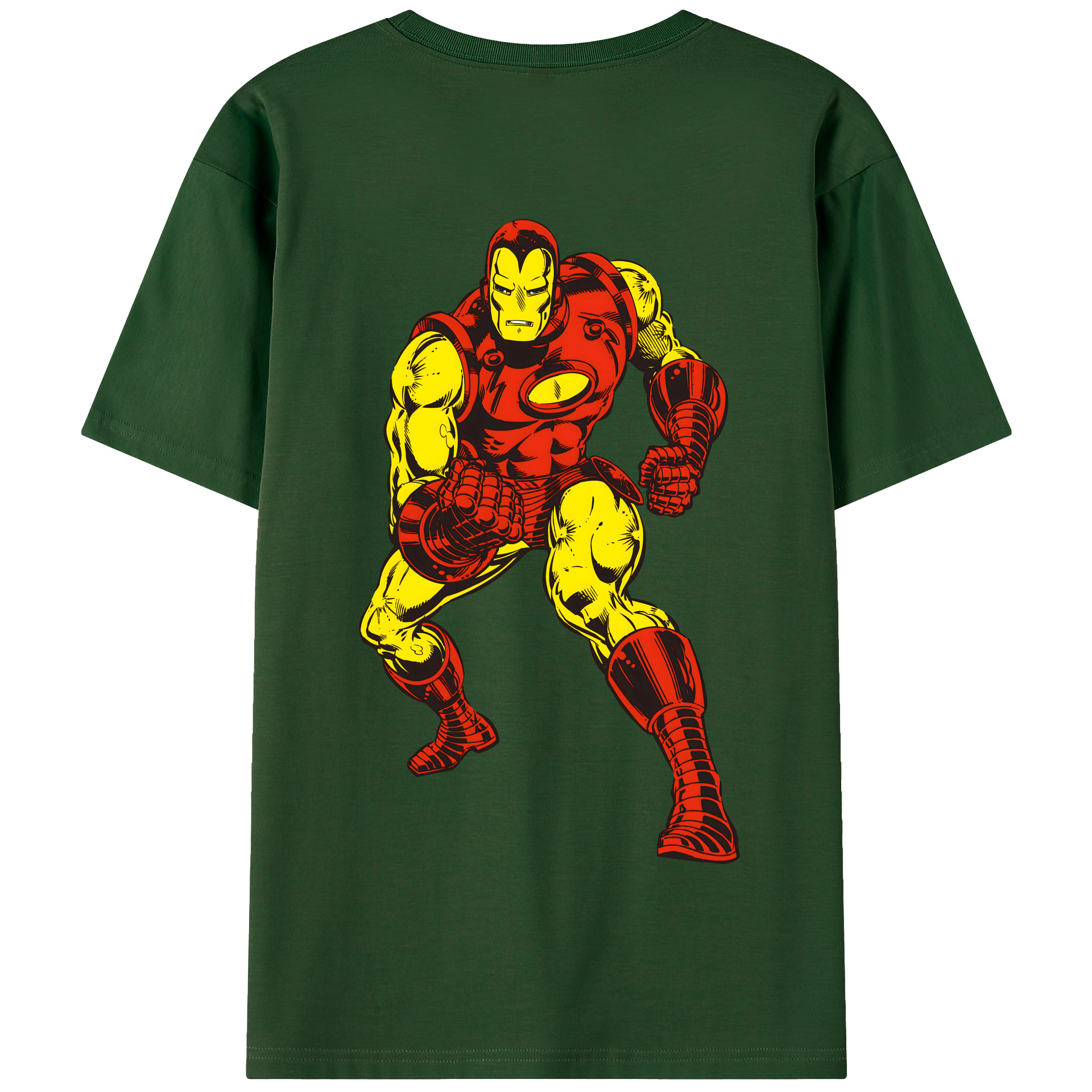 （画像用） アベンジャーズ The Avengers 綿100％半袖Tシャツ（背面プリント）